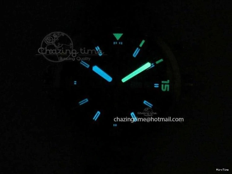 MIROTIME 0504 Classic Aquatimer Chrono IW376803 V6F 1:1 Best Edition Black Dial On SS Bracelet A 7361